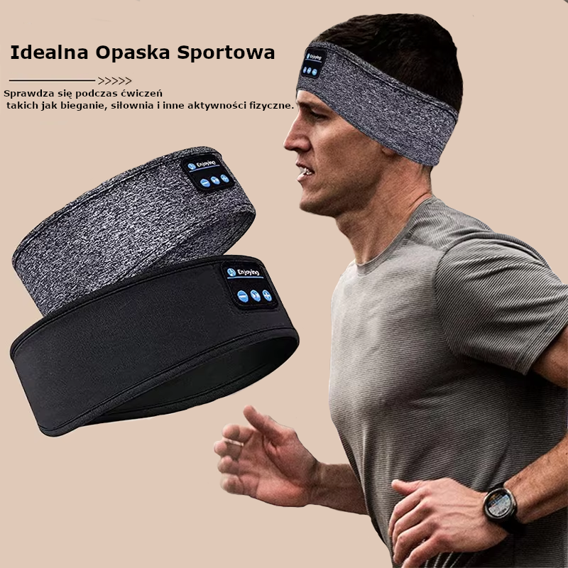 RelaxBand - opaska z wbudowanymi słuchawkami Bluetooth do snu i relaksu.