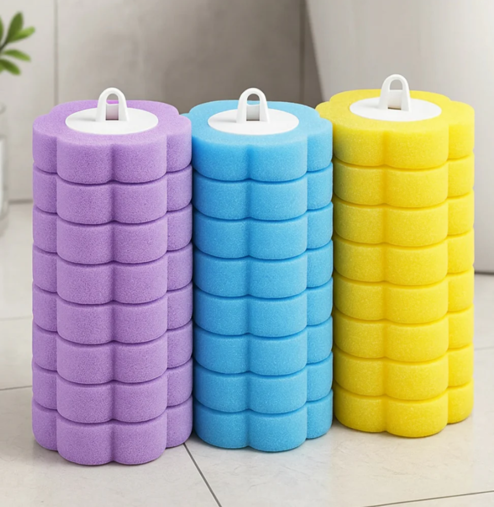 CleanWave™ - Szczotka do czyszczenia toalety z wymiennymi wkładkami